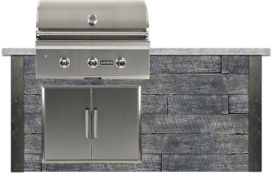 6' Grill Series Island